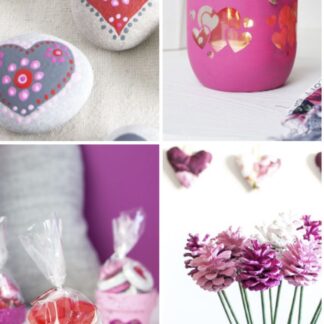 Pretty in Pink: 4 Simple Valentine's Craft Ideas (E1002)
