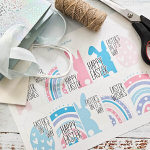 Printable Easter Gift Tags (P0021)