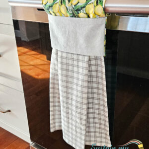 Modern No-Slip Kitchen Towel Sewing Pattern (PDF Pattern File) (S0029)