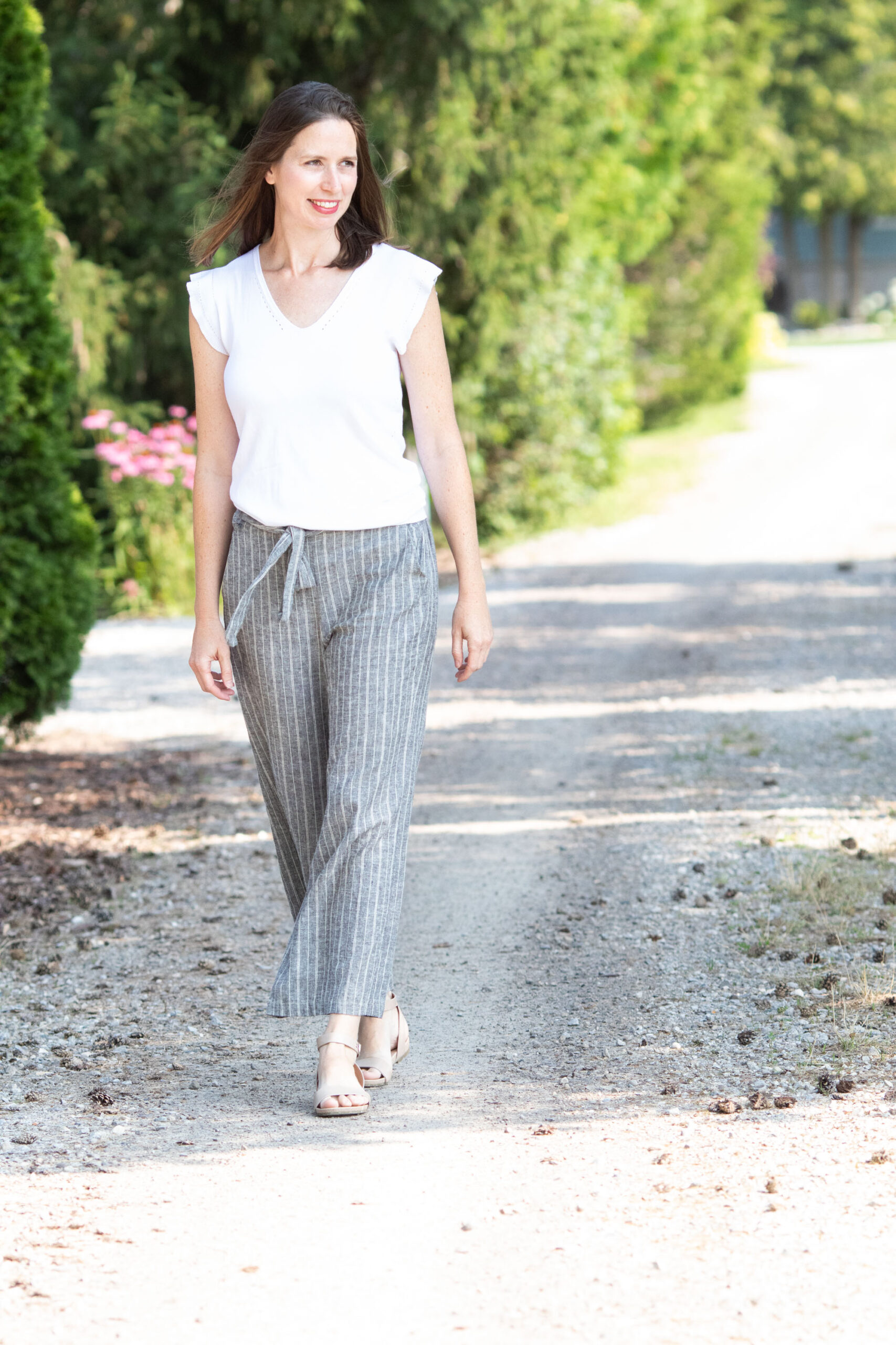 Wide-Leg Culotte Pants Sewing Pattern US6,8,10 (PDF Pattern File) (S1001) - Image 4