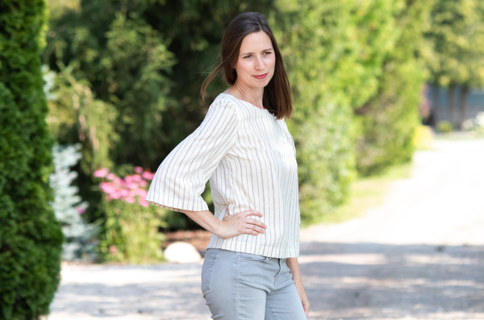 Bell Sleeve Top Sewing Pattern US 6-10 (PDF Pattern File) (S2001) - Image 5