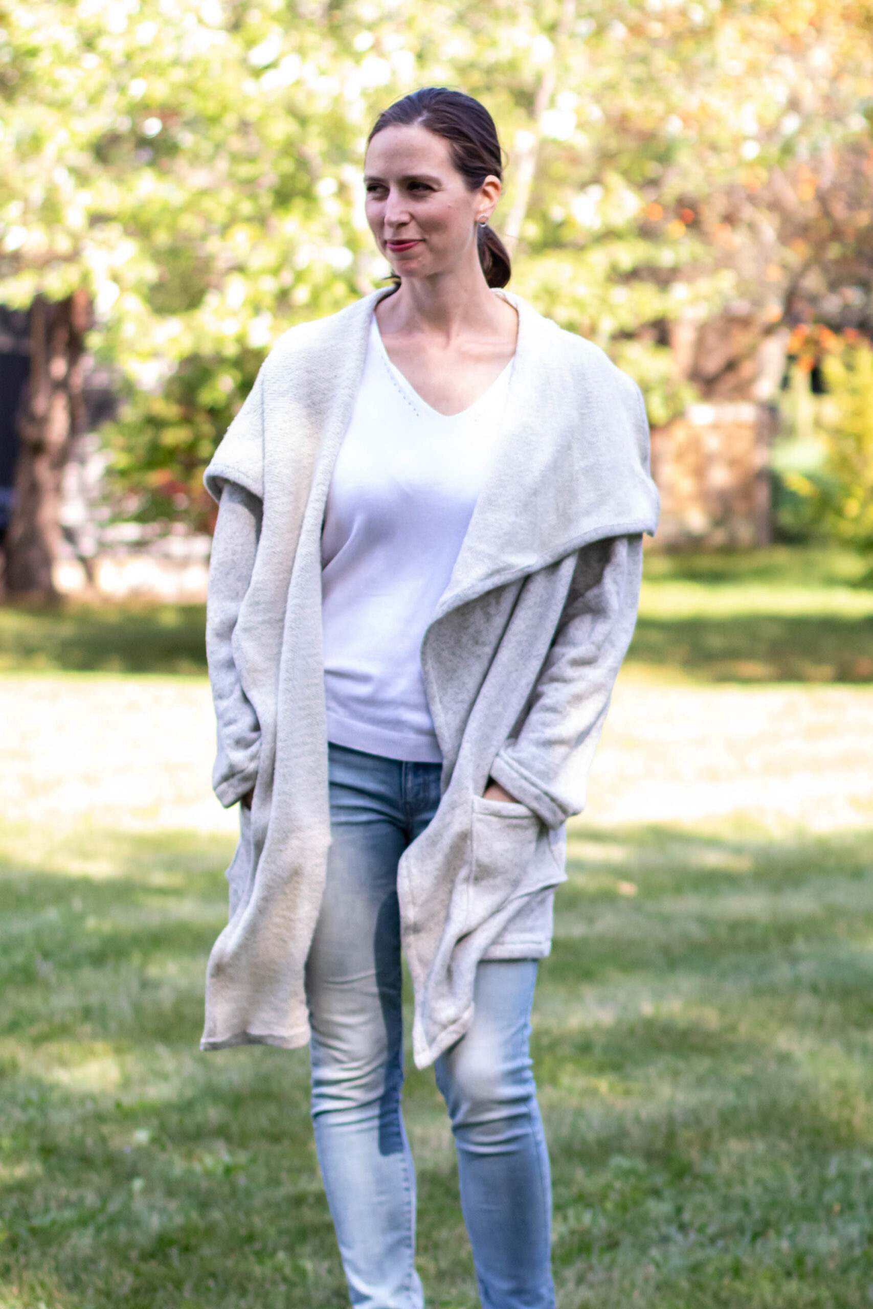 Oversized Wrap Cardigan Sewing Pattern (PDF Pattern File) (S2003) - Image 2