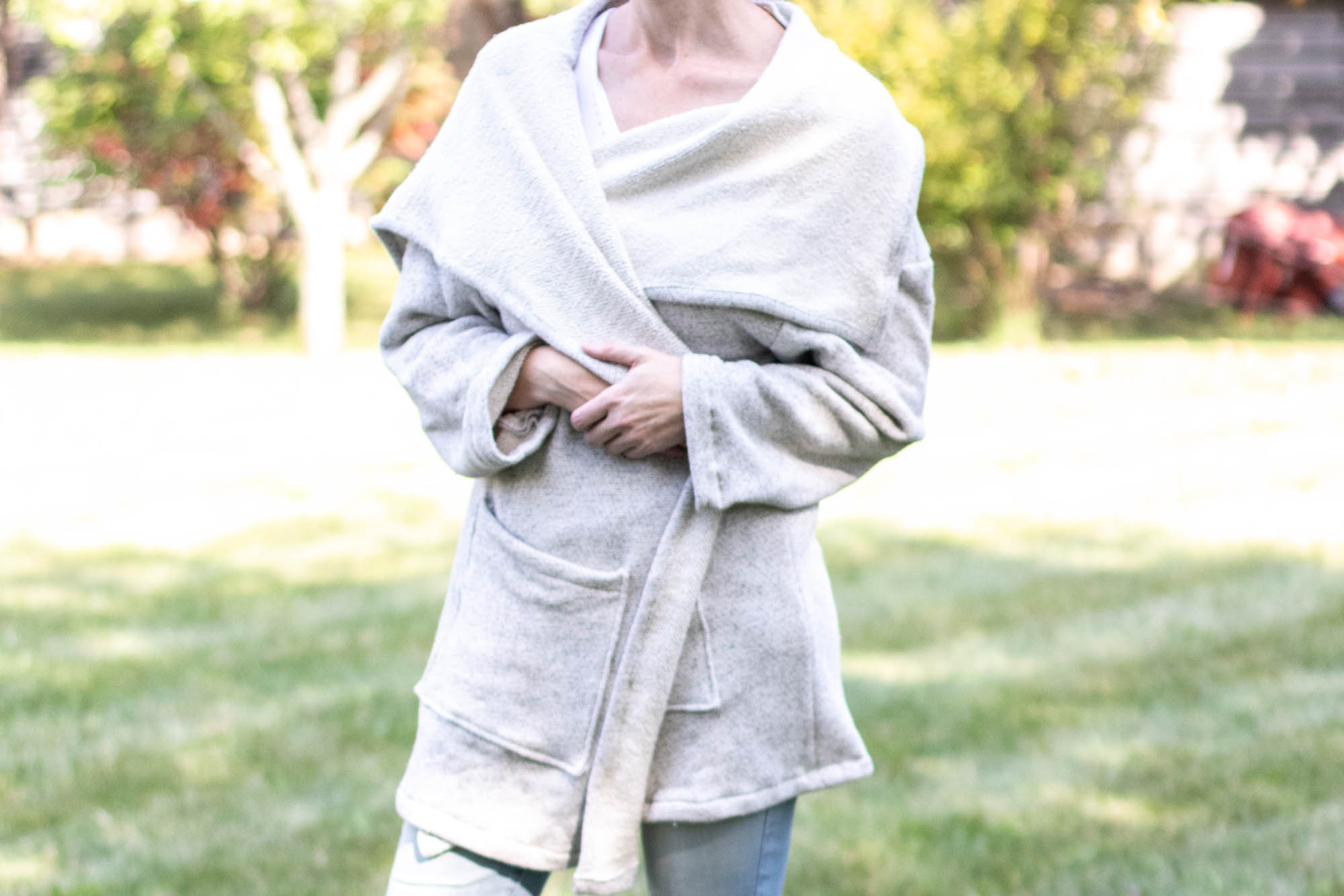 Oversized Wrap Cardigan Sewing Pattern (PDF Pattern File) (S2003) - Image 3