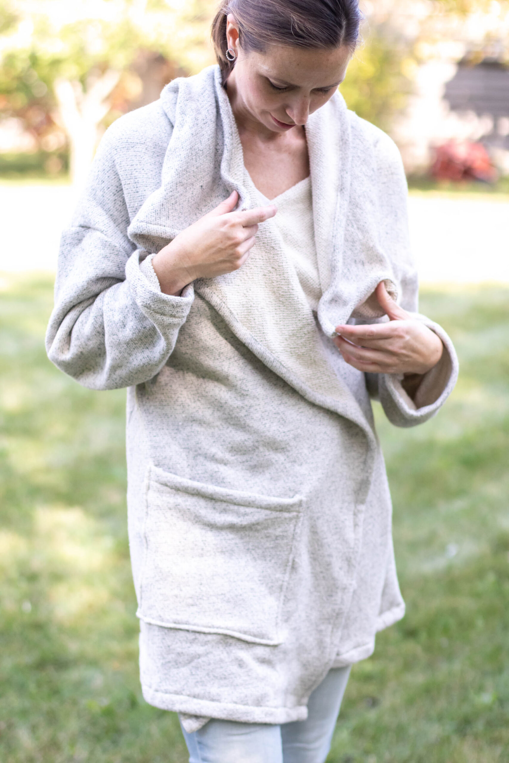 Oversized Wrap Cardigan Sewing Pattern (PDF Pattern File) (S2003) - Image 7