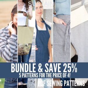 The Ultimate Handmade Life: 5-Piece Sewing Pattern Bundle (S01B)