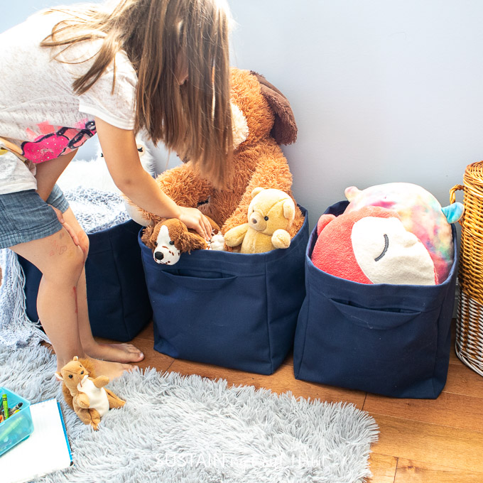 Storage Fabric Cube Sewing Pattern (PDF Pattern File) (S9004) - Image 2