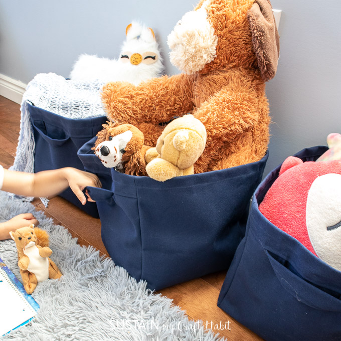 Storage Fabric Cube Sewing Pattern (PDF Pattern File) (S9004) - Image 4