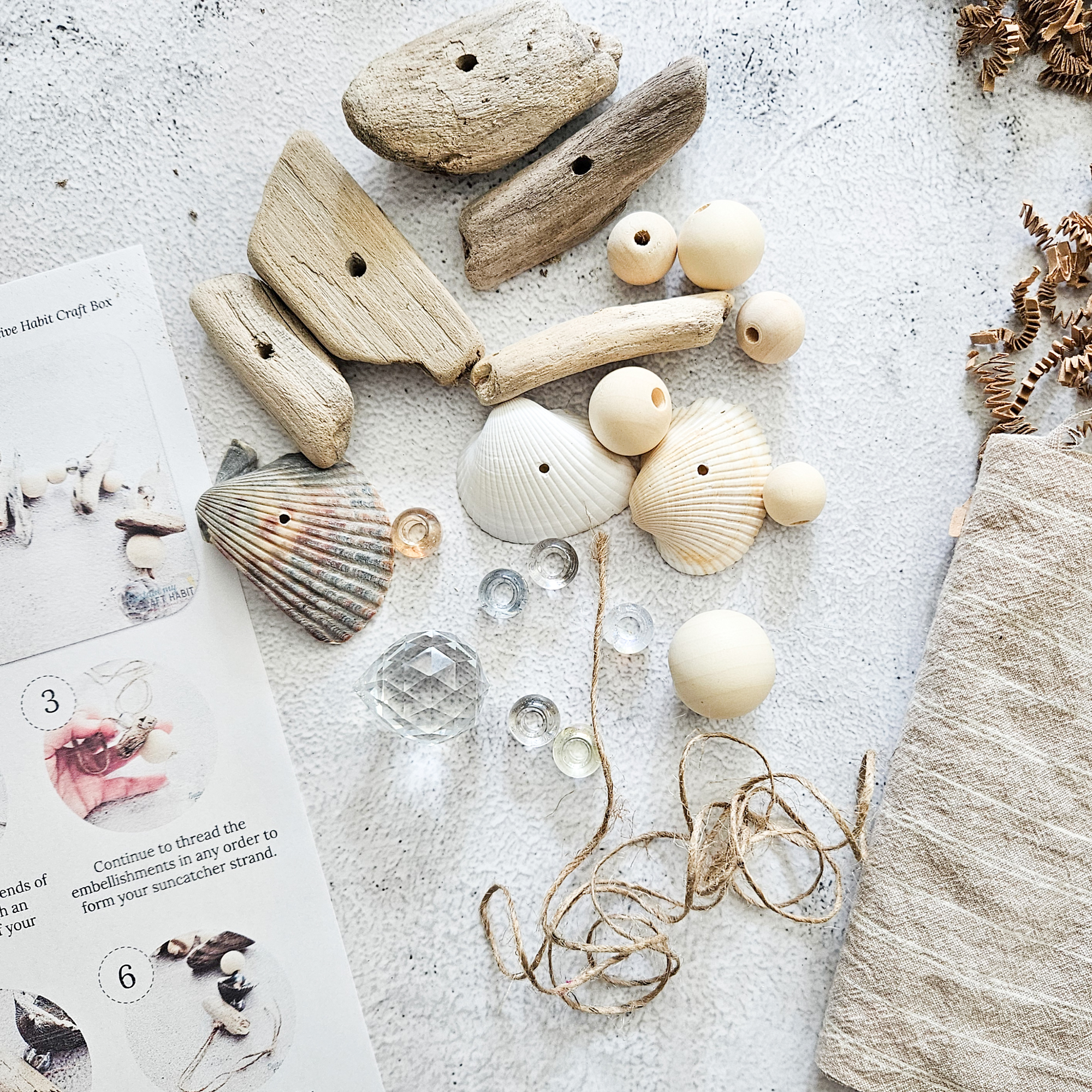 Driftwood Beaded Suncatcher: Craft Kit